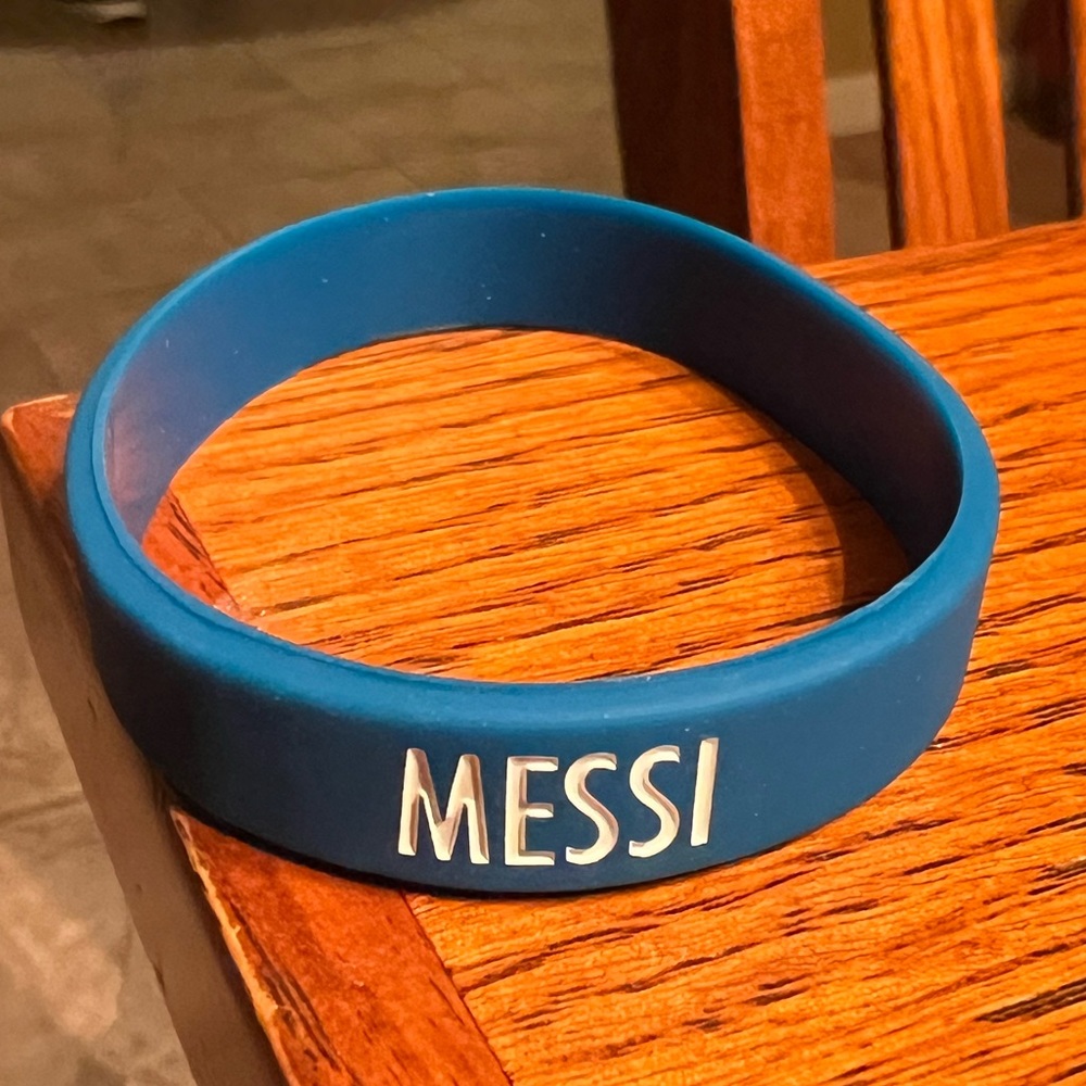 Messi soccer bracelet